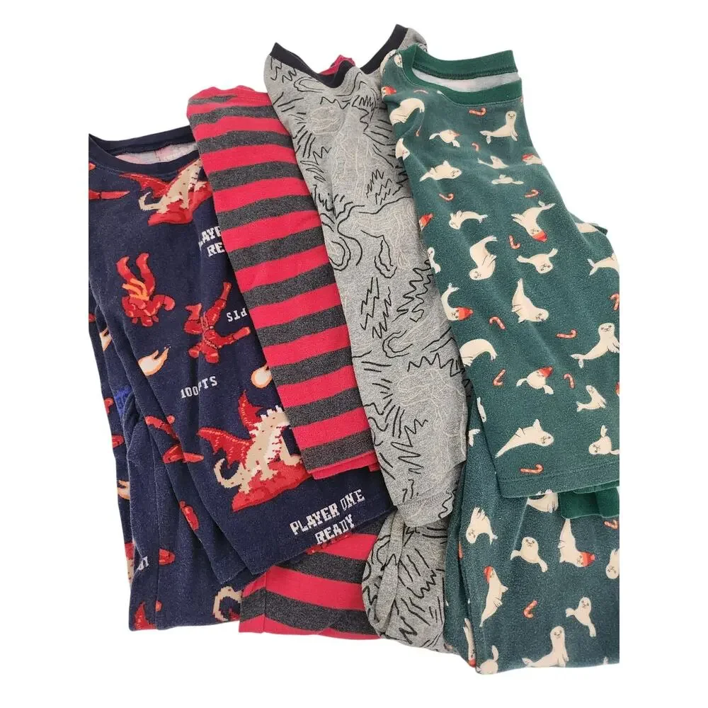 10 Bundle of 4 cotton pajama sets